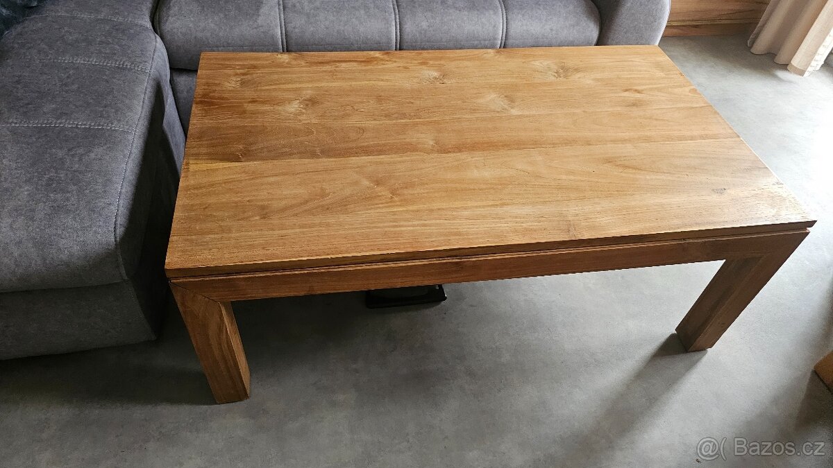 Stůl,  konferenční stolek z masivu
