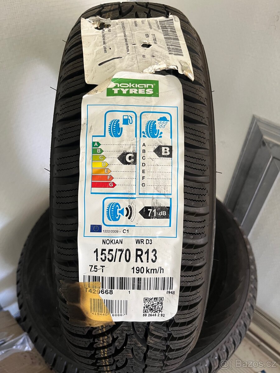 Zimní pneu 155/70 R13