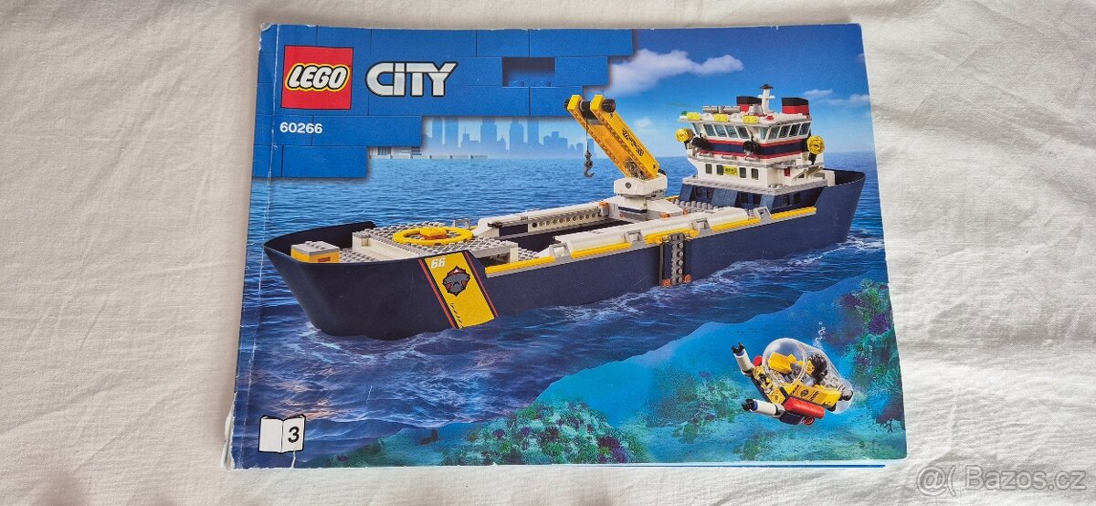 LEGO City 60266 Oceánská průzkumná loď