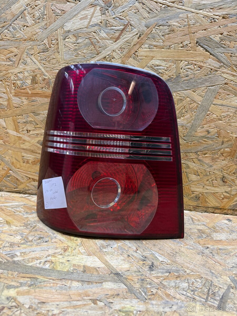 Leve zadní světlo Vw Touran 1T2 2007-09 Facelift