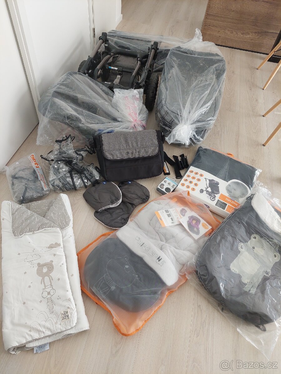 Kočárek Jané Crosswalk 3v1 vč. příslušenství