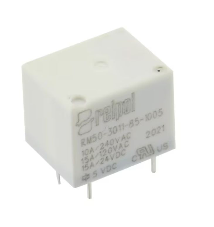 Relé: elektromagnetické; SPDT; Ucívky: 12VDC; 15A; 10A/240VA