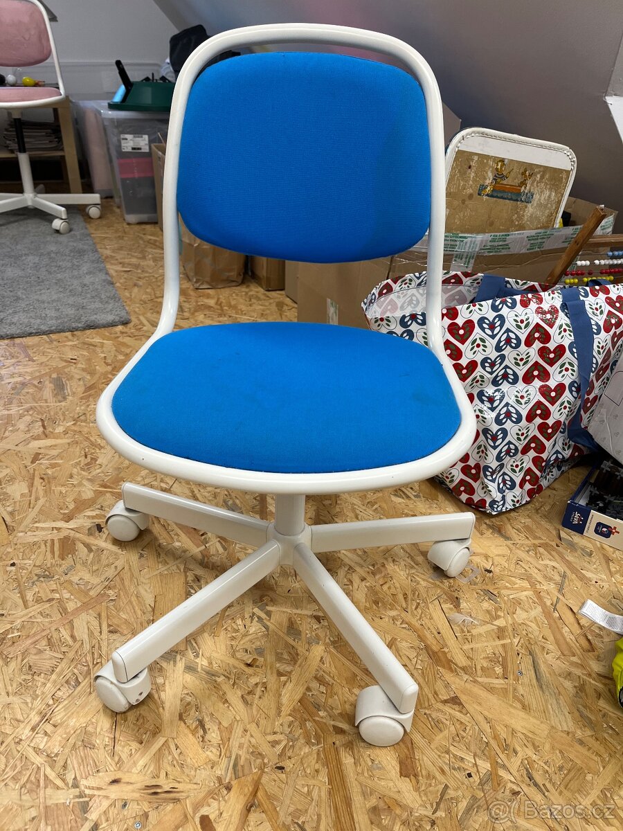 Detska zidle Ikea ÖRFJÄLL modra