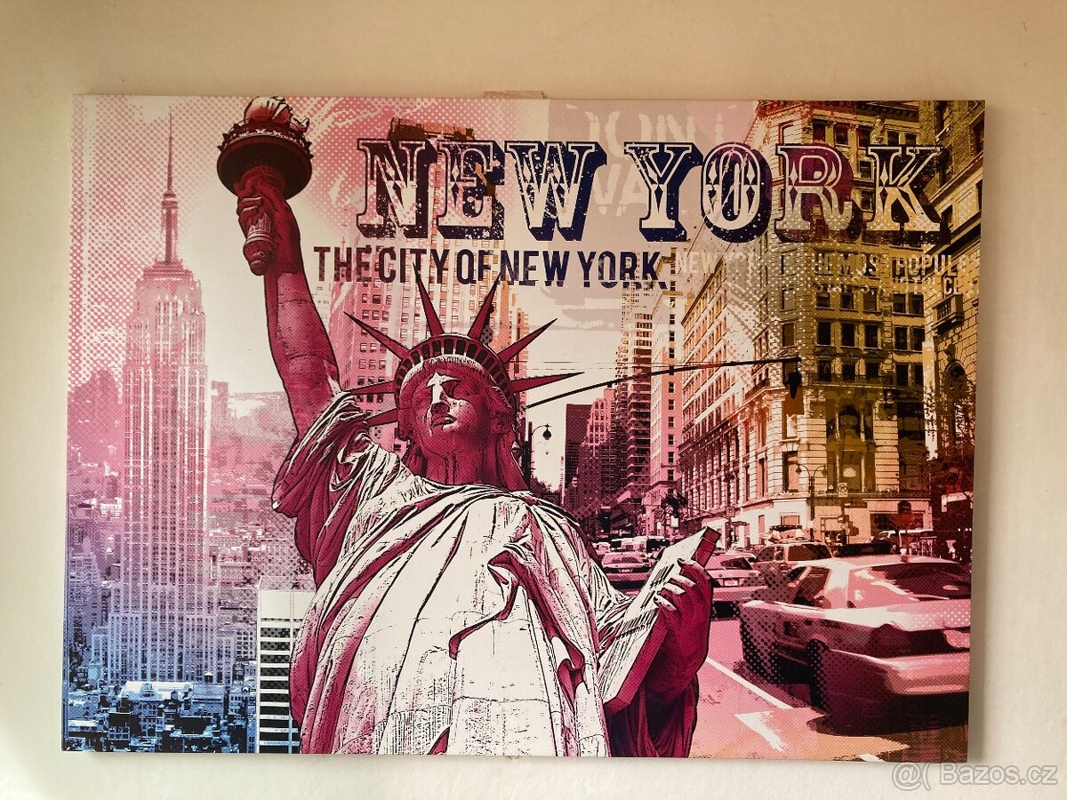 New York velký print obraz 118x85