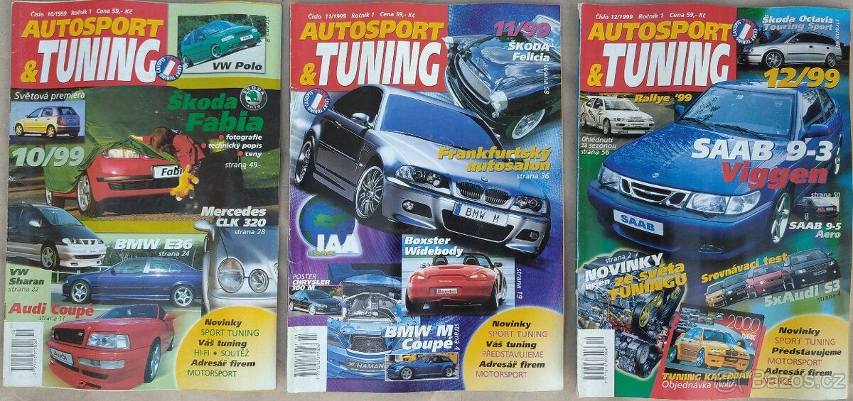 Časopisy Autosport & Tuning; Tuning Magazine