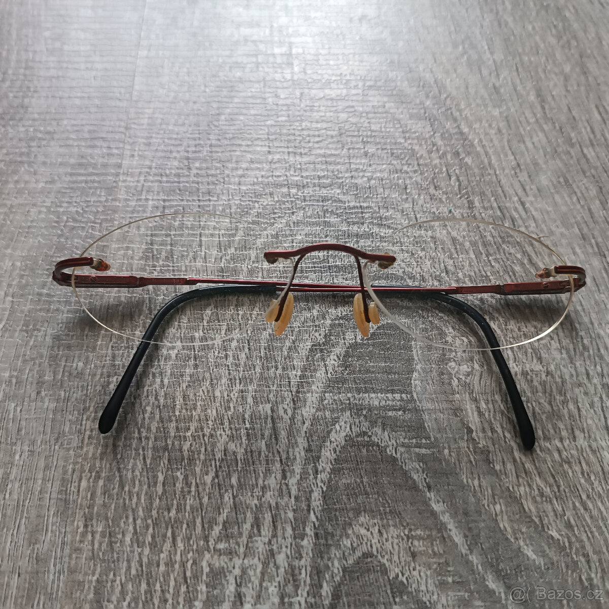 Dětské brýlové obruby, rozměry na fotkách
