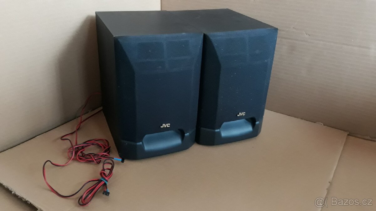 Reproduktory JVC k věži, 9W, 3 ohmy