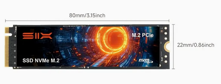Interní M.2 SSD disk SIX X7400 1TB NVMe 2280 PCIe 4.0