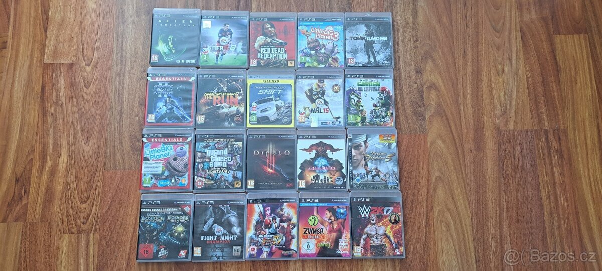 Herní pecky na playstation 3