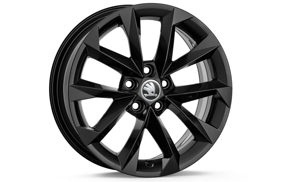 NOVÁ originál kola Škoda Italia BLACK 16" Scala, Kamiq