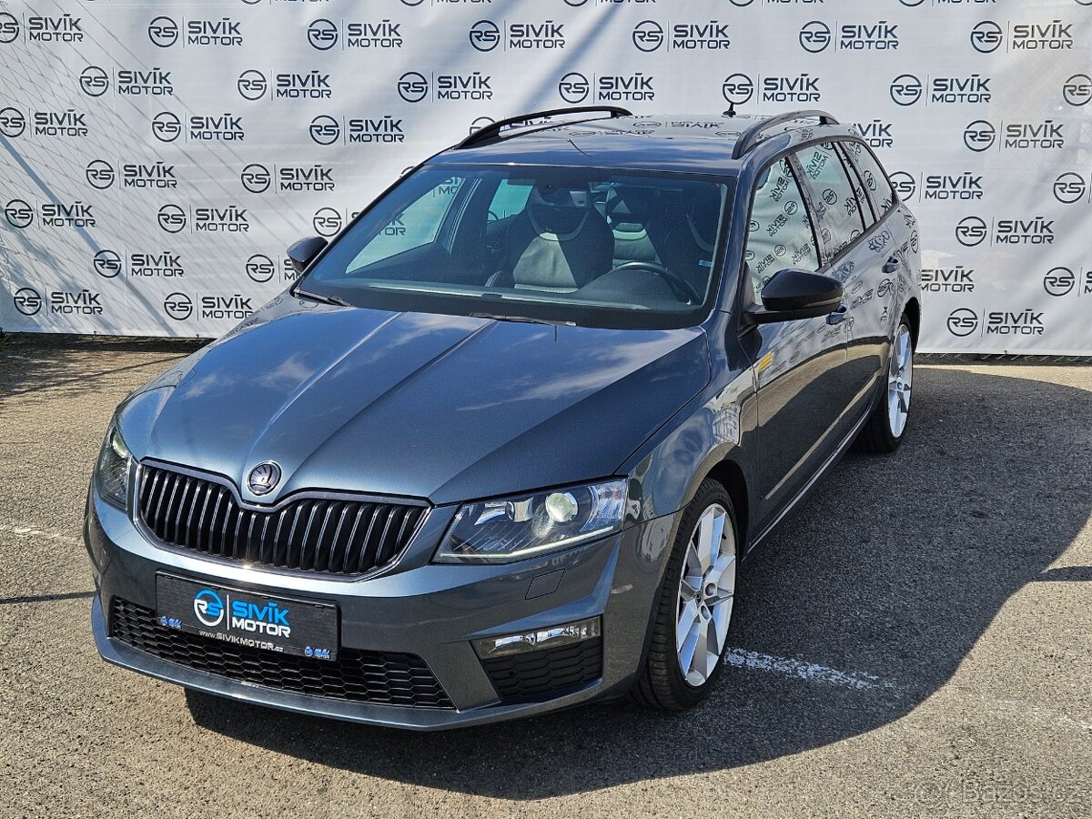 Škoda Octavia III RS 2.0TDi XENON TAŽNÉ KEYLESS rv. 2015
