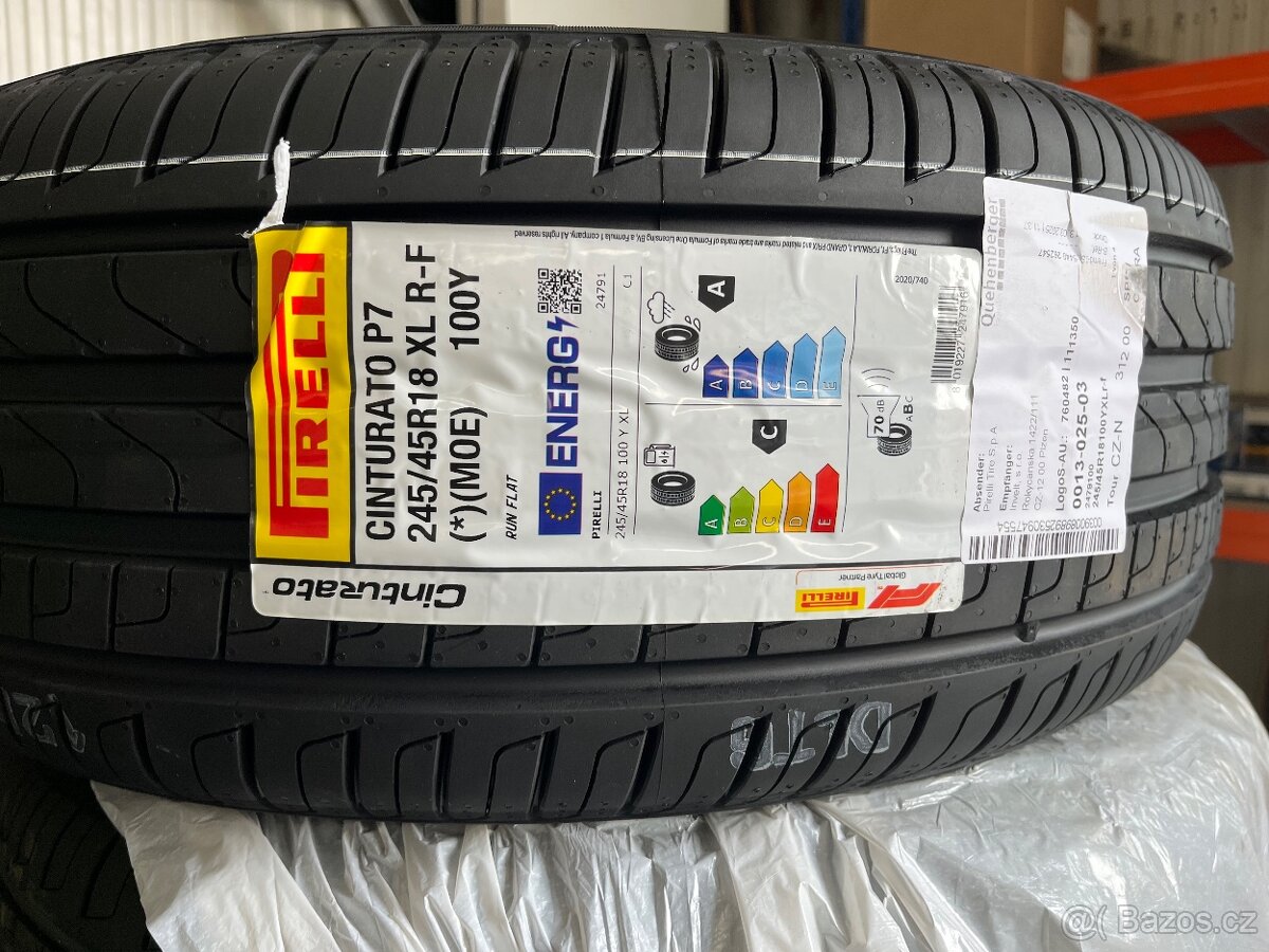 Pneu Pirelli cinturato 245/45R18