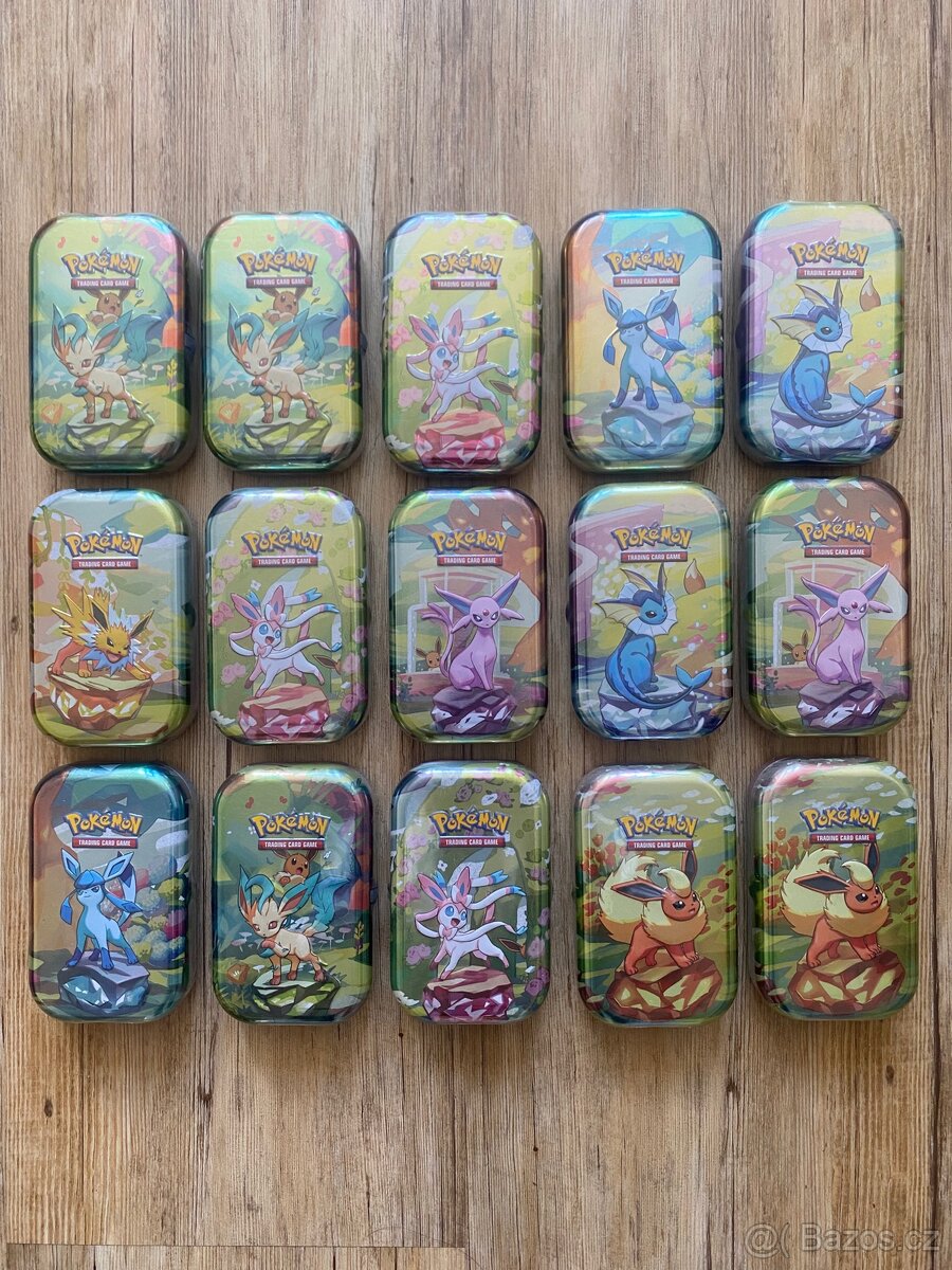 Prismatic Evolution Mini Tin