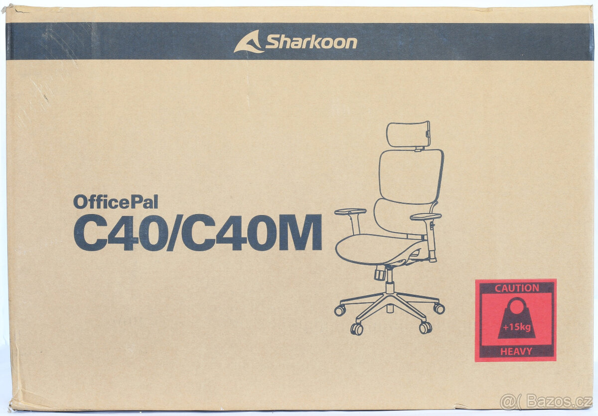 Kancelářské křeslo Sharkoon OfficePal C40 - Nové