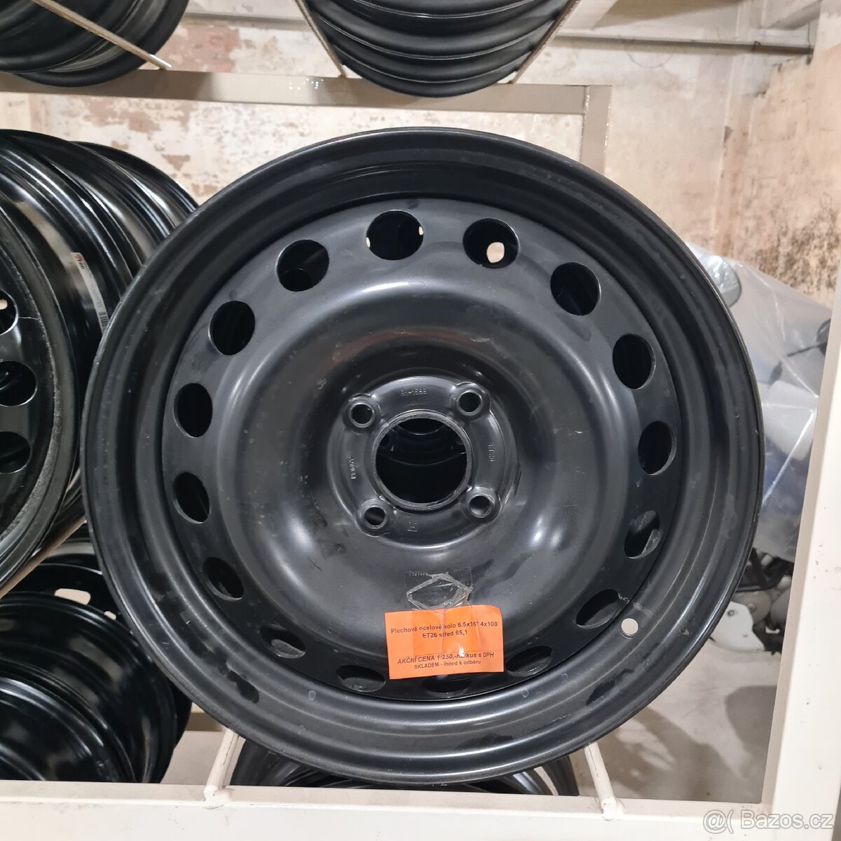 Plechové disky R16 4x108 et26 Citroën Peugeot