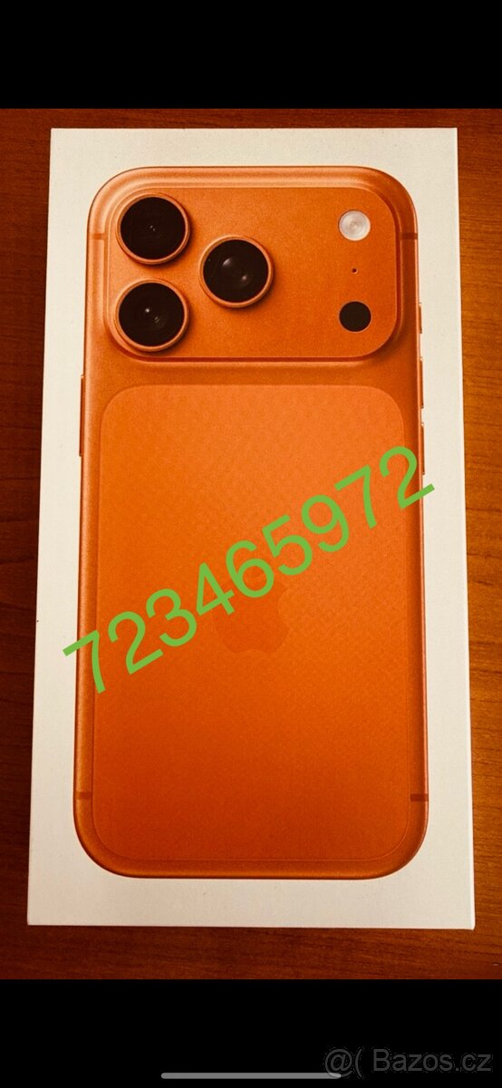 iPhone 17 Pro 256GB oranzovy