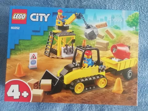 LEGO® City 60252 Buldozer na staveništi