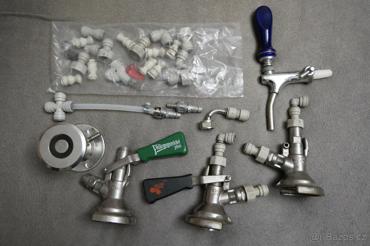 PIVO-Pivní pípa,patice,spojky atd.