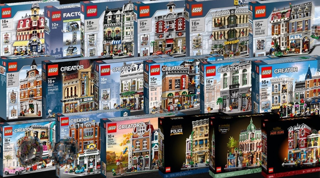 Koupím Lego Creator Expert/Icons Modulární Budovy