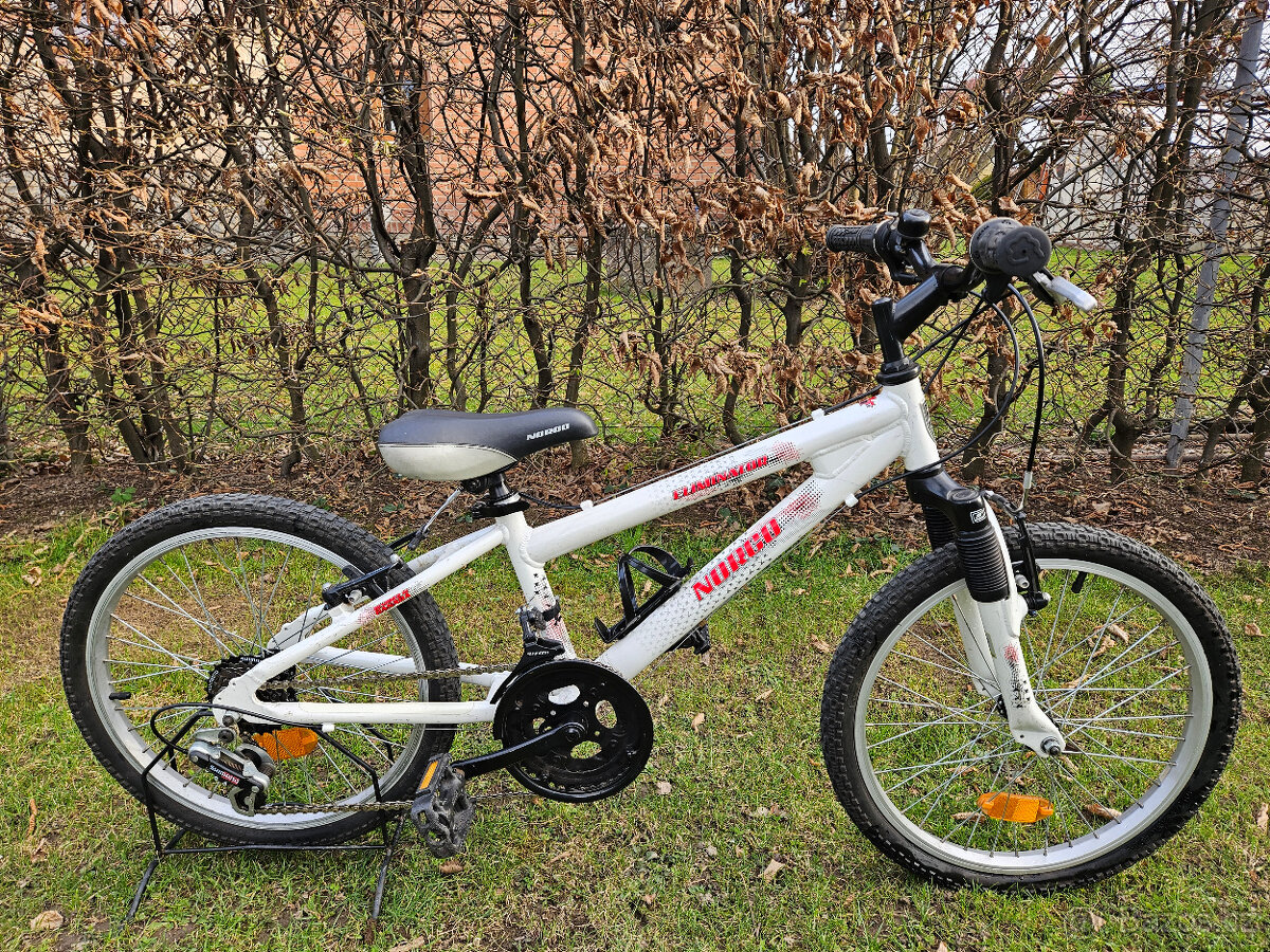 Rychlejší 20" dětské horské hliníkové kolo NORCO, rám 11"