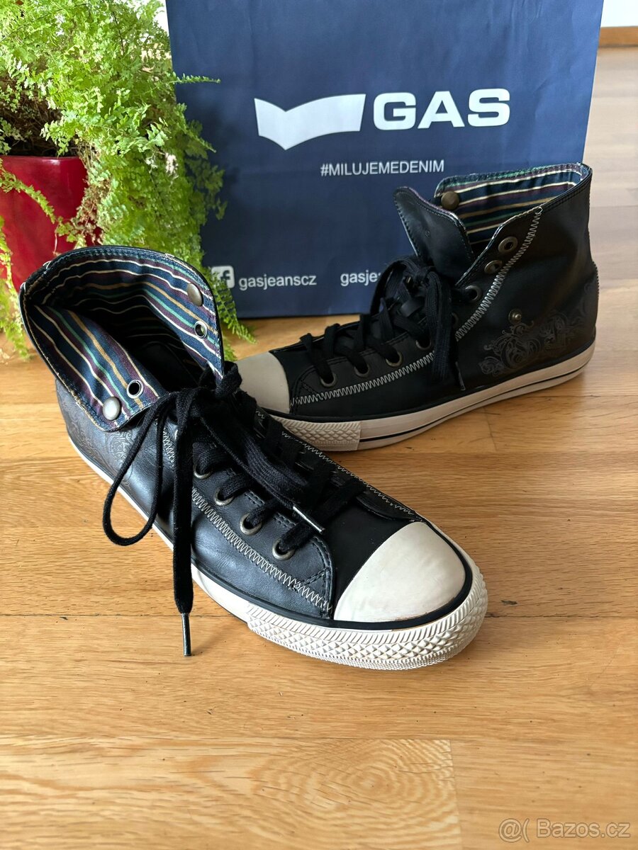 GAS JAKO NOVÉ kožené tenisky 43