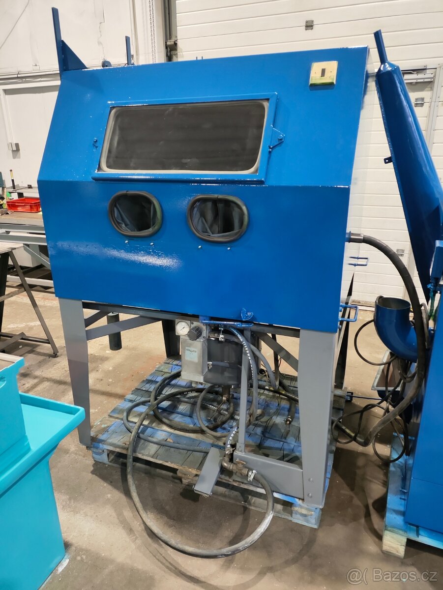 PÍSKOVACÍ, TRYSKACÍ KABINA TKB 3 + FILTRACE POC 6