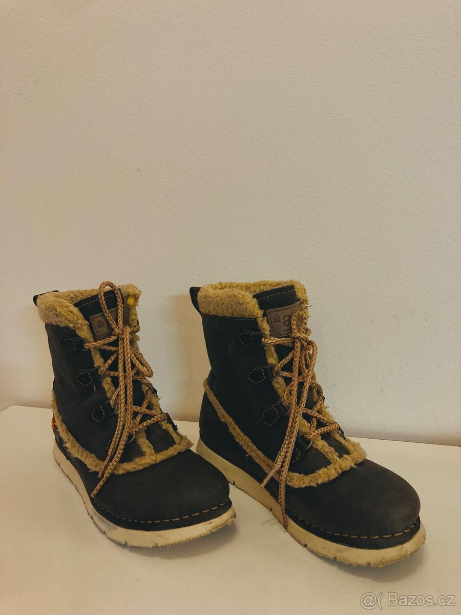 Zimní boty s kožíškem