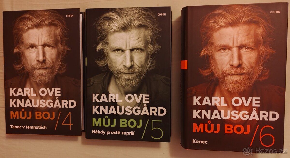 Můj BOJ - Karl Ove Knausgård ( 4,5,6 díl )