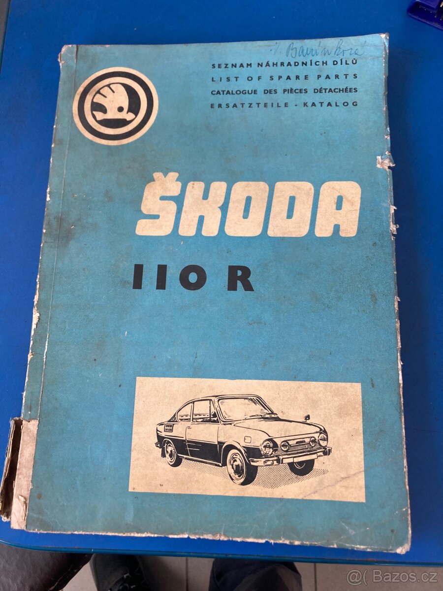 Seznam náhradních dílů Škoda 110R