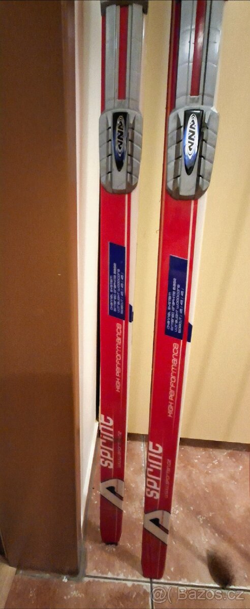 Běžky SPORTEN SPRING + hůlky