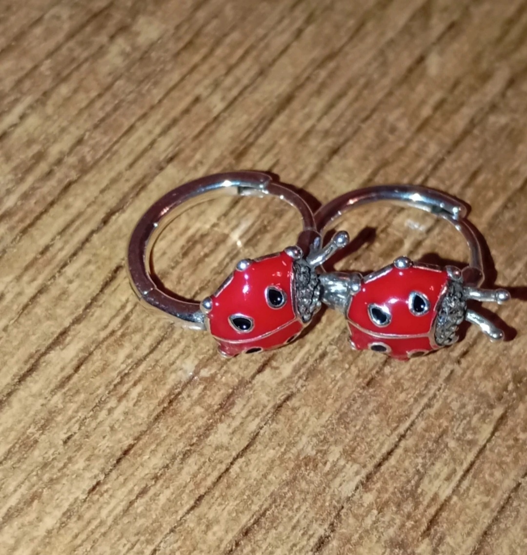 Dětské stříbrné náušnice