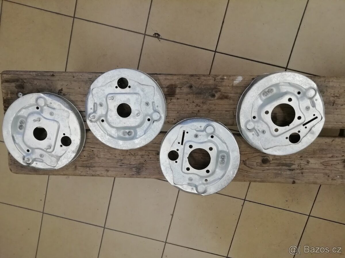 Fiat 126 NT - 4x98 - pozinkované brzdové štíty
