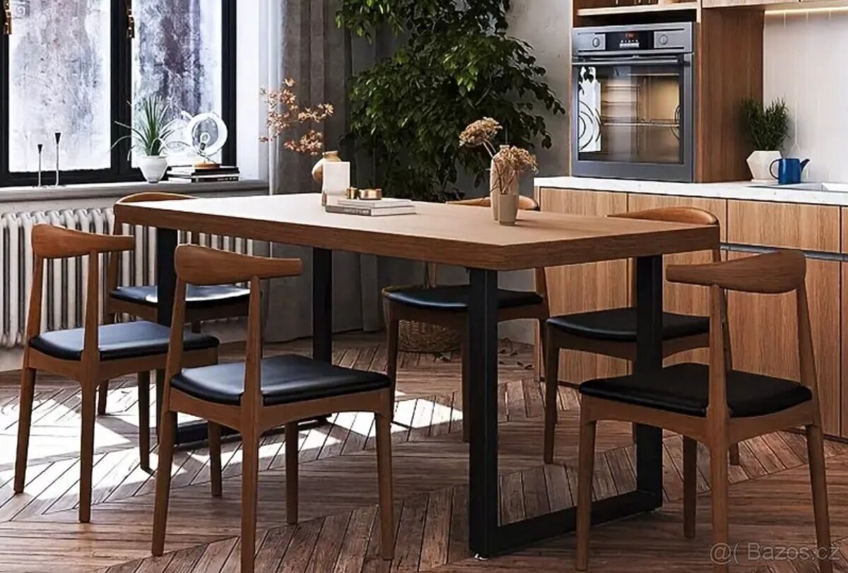 Kovové nohy od stolu