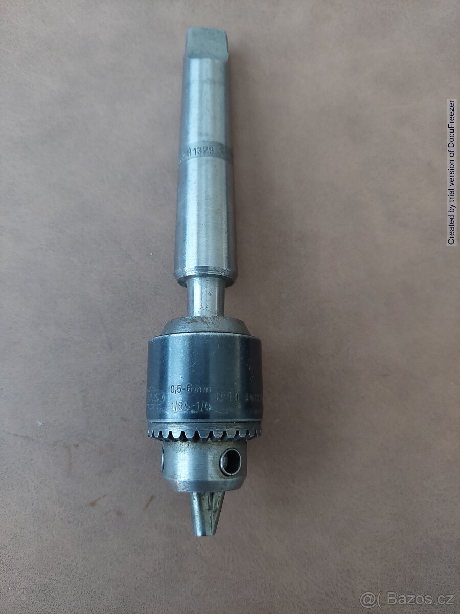 Upínací hlava do strojní vrtačky 0,5-6mm Czechoslovakia