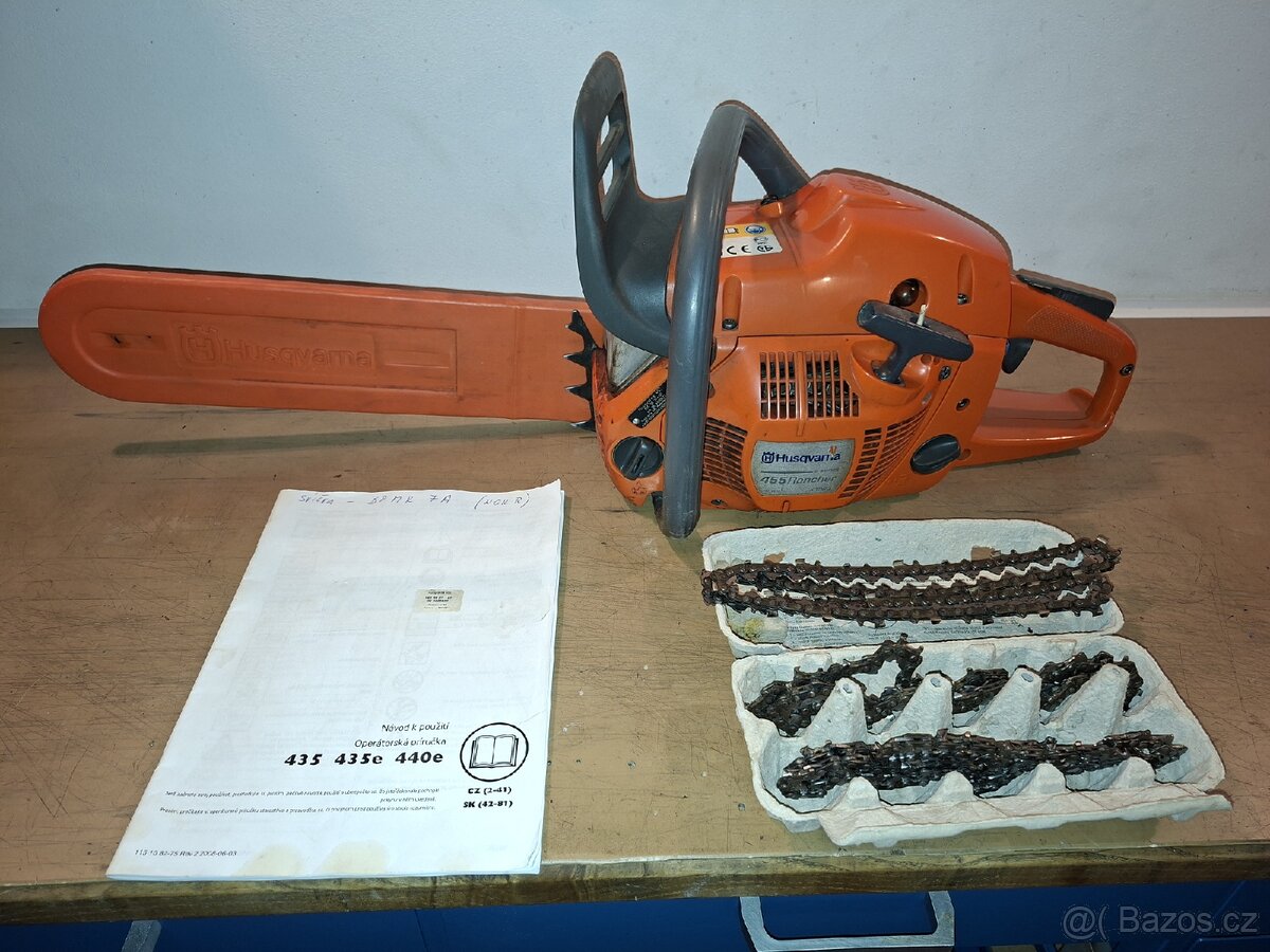 Husgvarna 455 Rancher, délka lišty 40cm