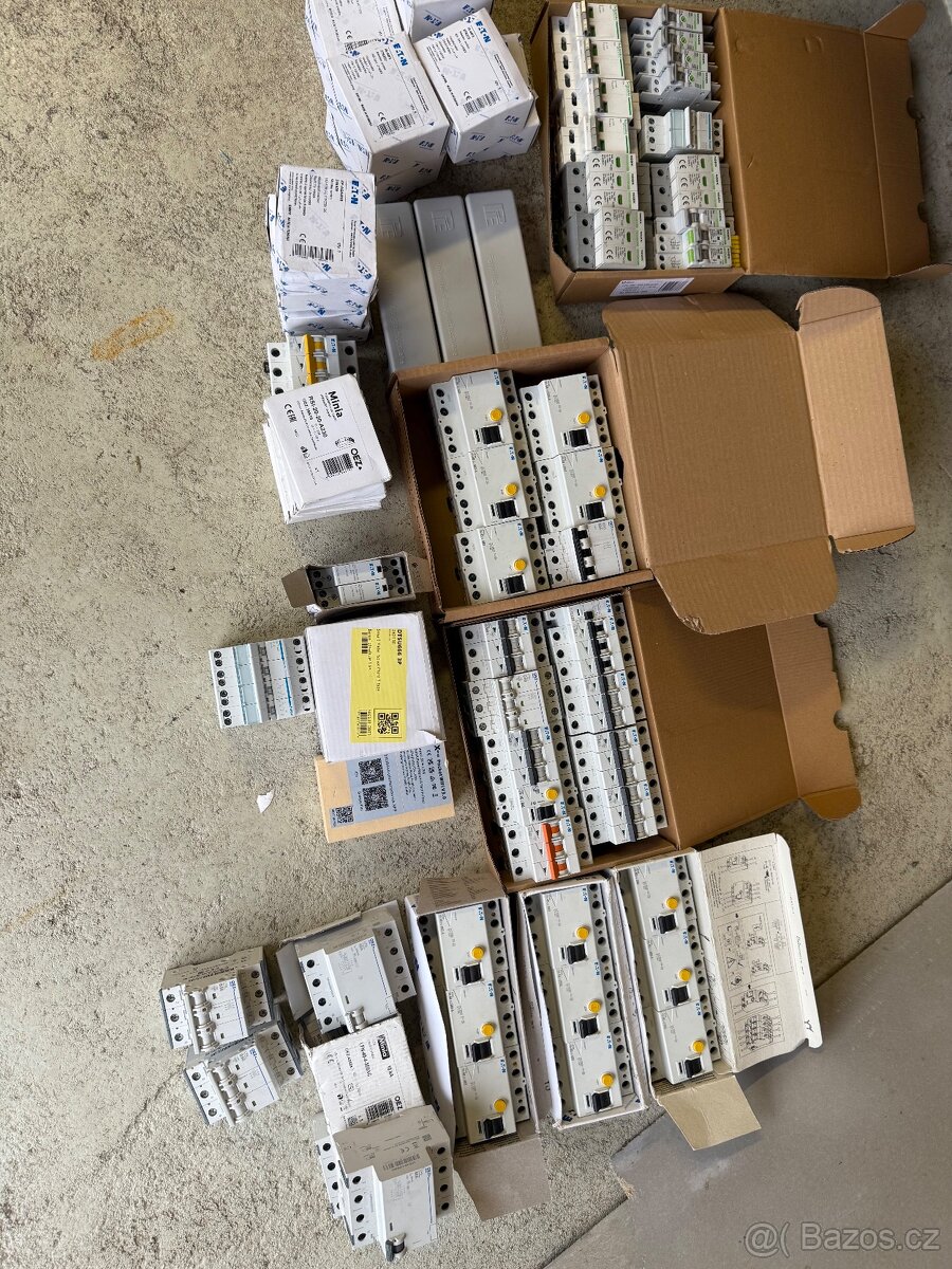 Elektromateriál - EATON,OEZ,Schneider,Noark a další