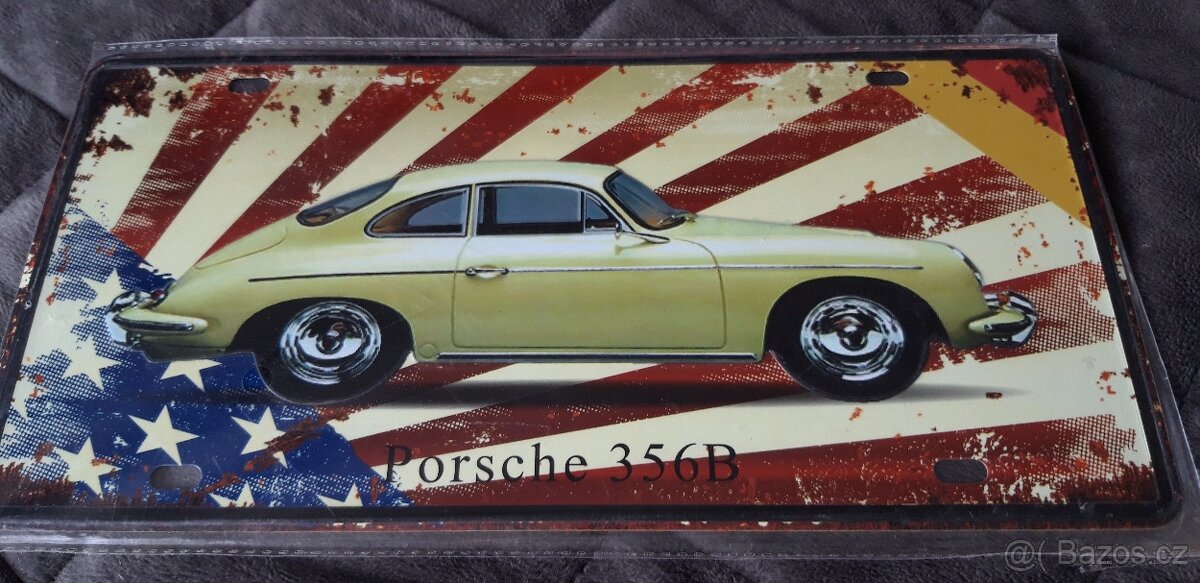 plechová cedulka Porsche 356 B