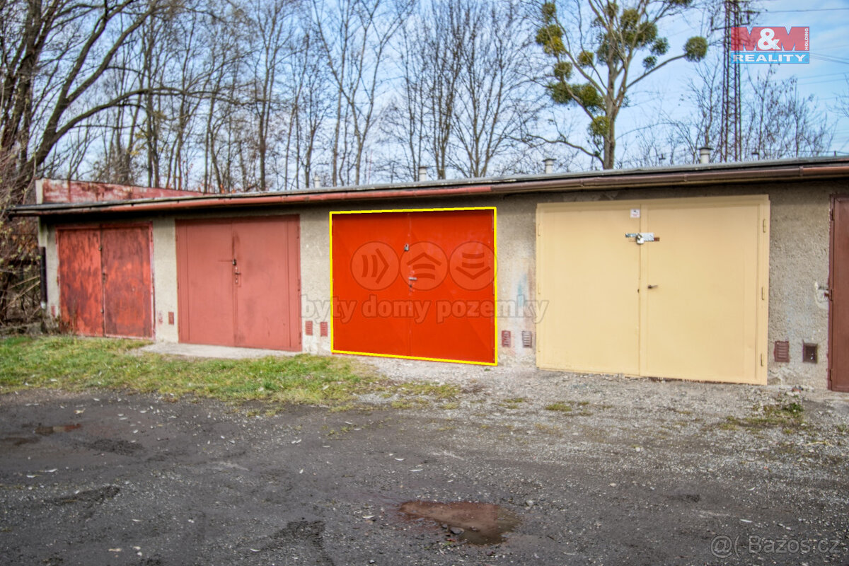 Prodej garáže, 19 m², Valašské Meziříčí, ul. M. Alše