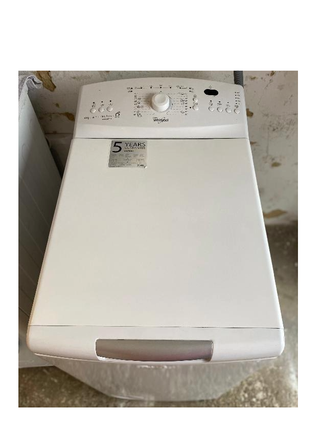 WHIRLPOL 6.KG.1200.OT.