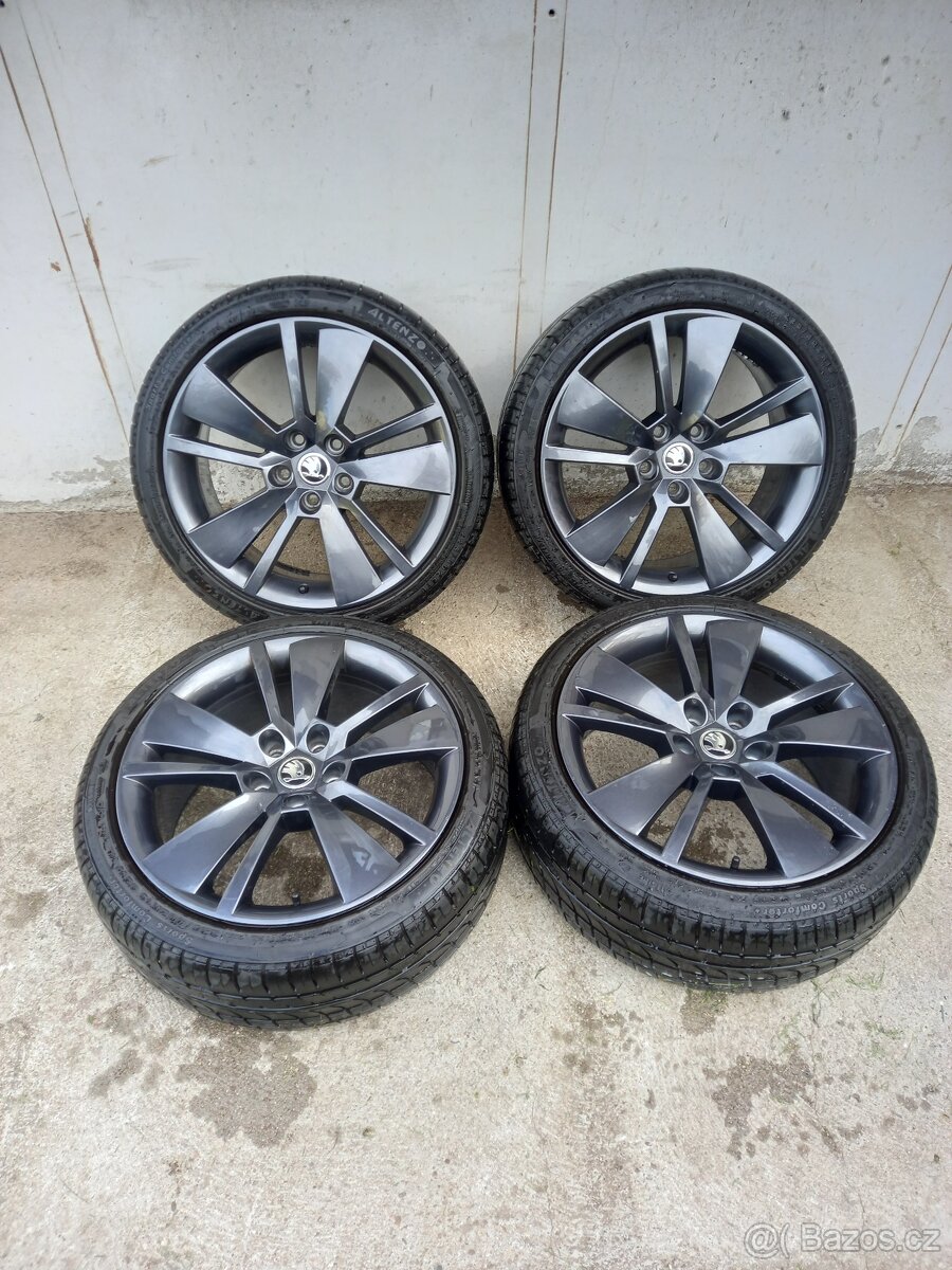 Originál alu kola skoda superb zenit