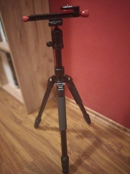 Stativ Rollei C5i (tripod / monopod), Makrosáňky Arca (kov)