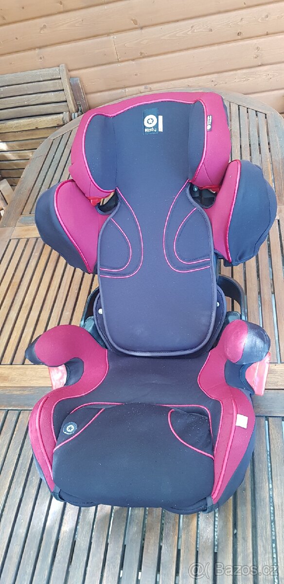 Autosedačka KIDDY černo červená