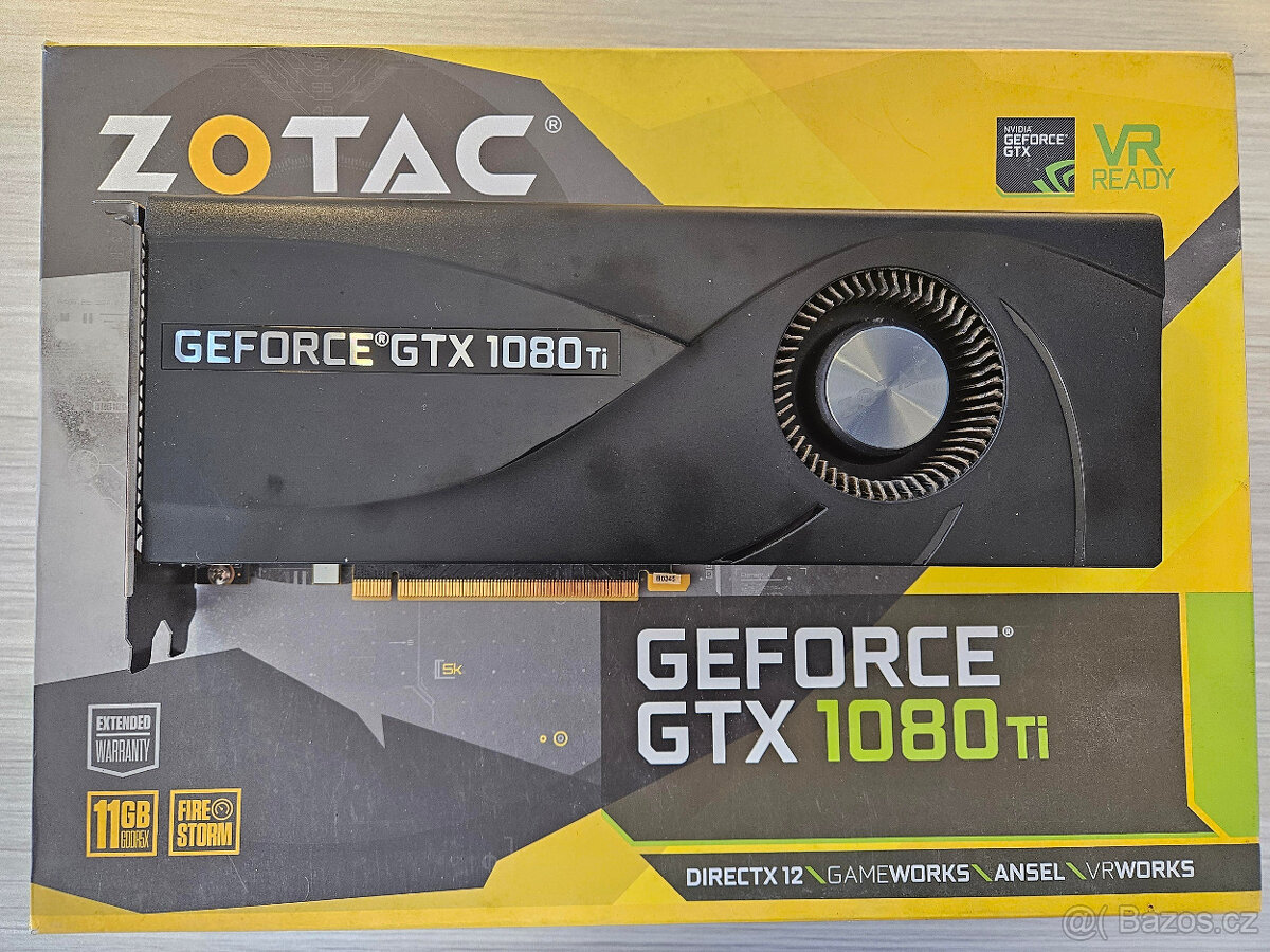ZOTAC GeForce GTX 1080 Ti Blower