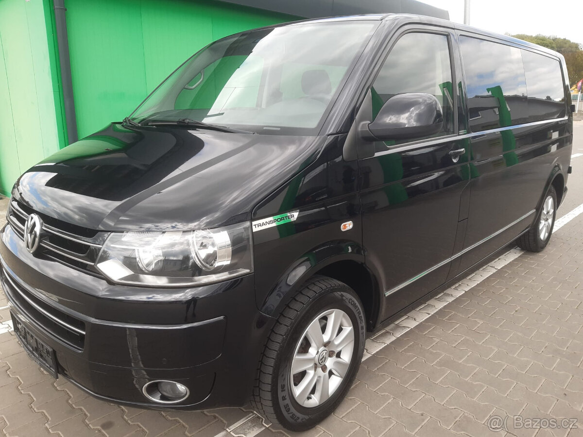 VW Transporter T5,1 ,2,0 103kw, r.v.2011,6 míst, long,DPH