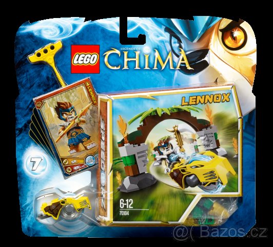 Lego Chima 70104 Brány do džungle+batůžek a pouzdro