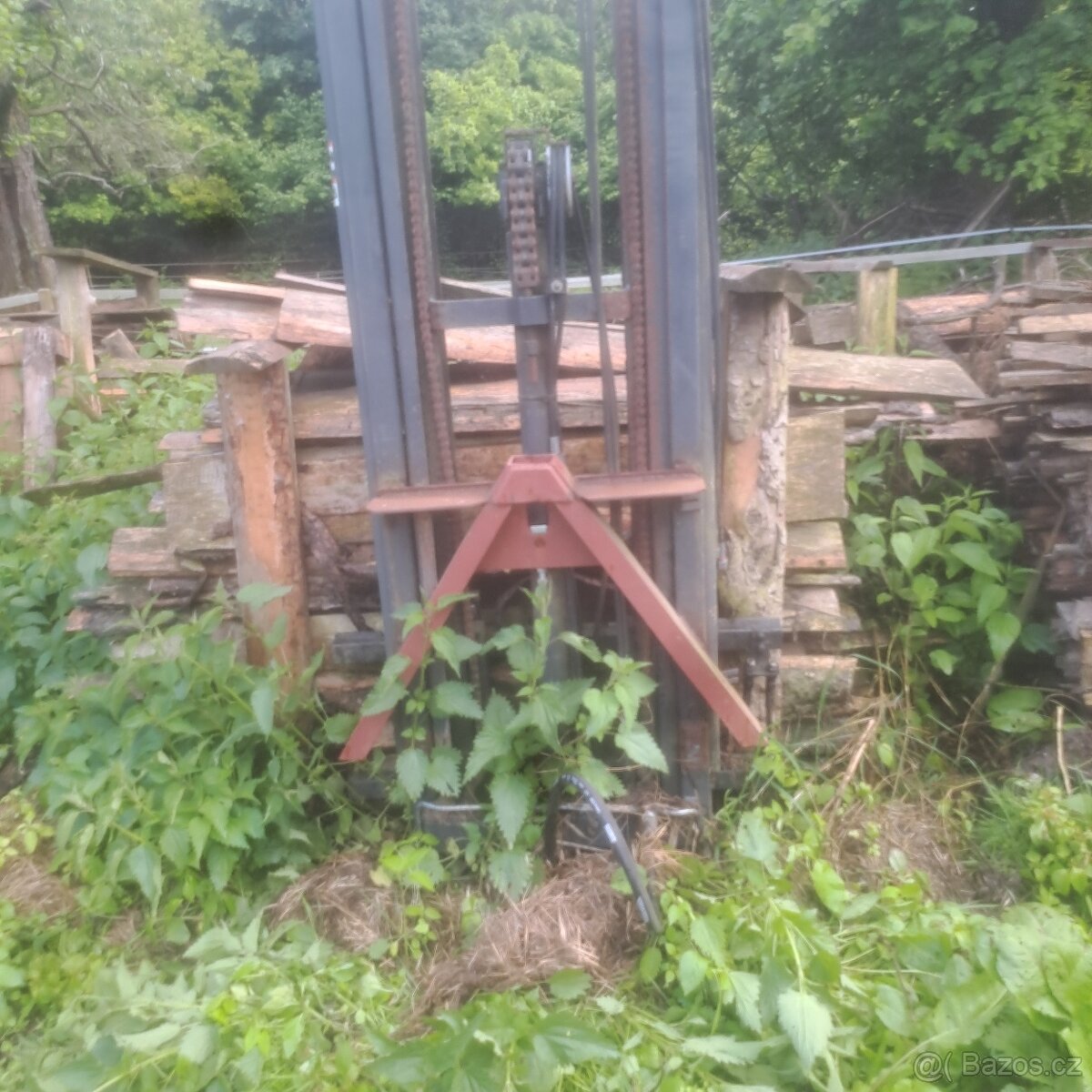 Vydle z vysokozdvihu za traktor