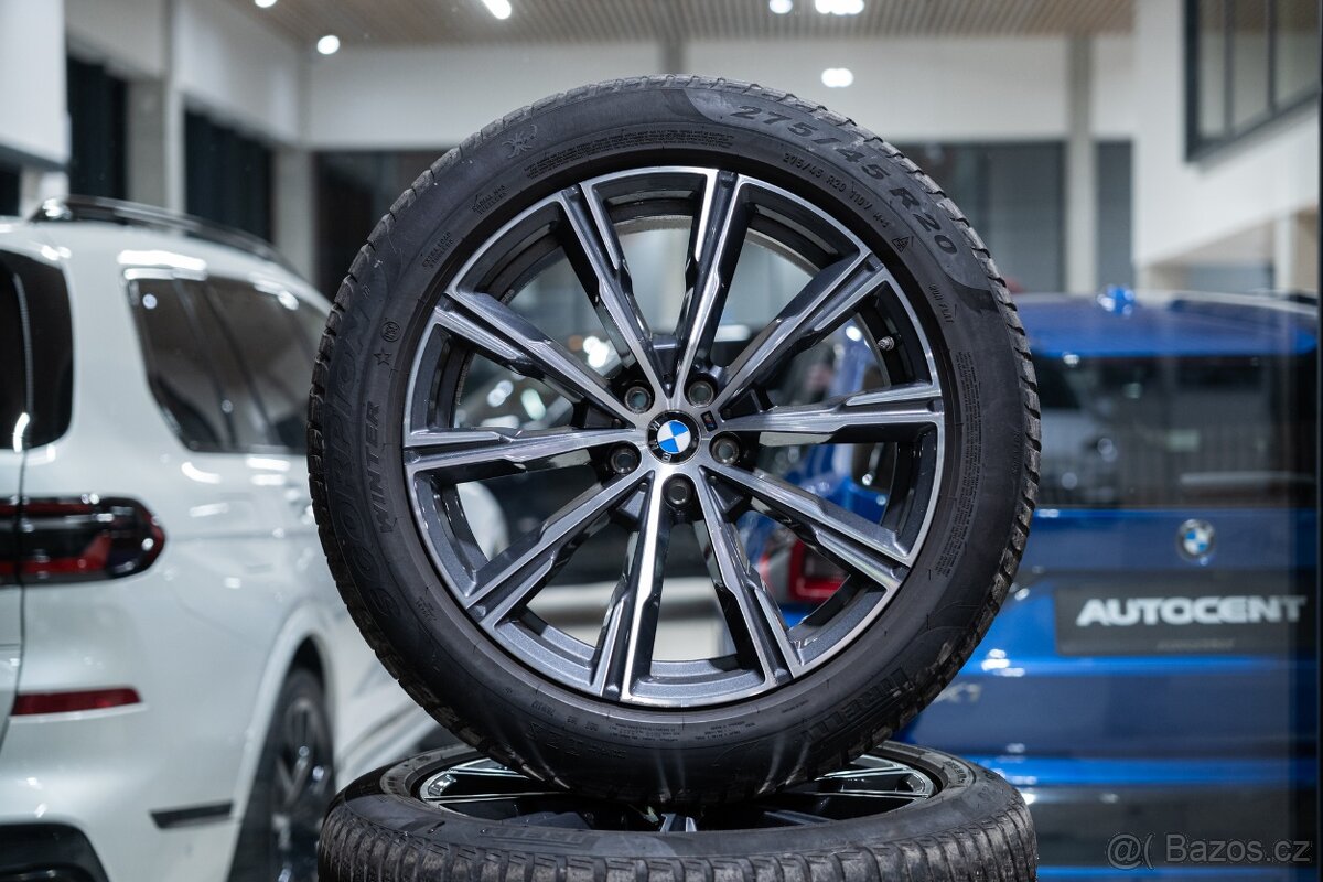 ORIGINÁLNÍ ALU KOLA + PNEU BMW X5 (G05) A BMW X6(G06)