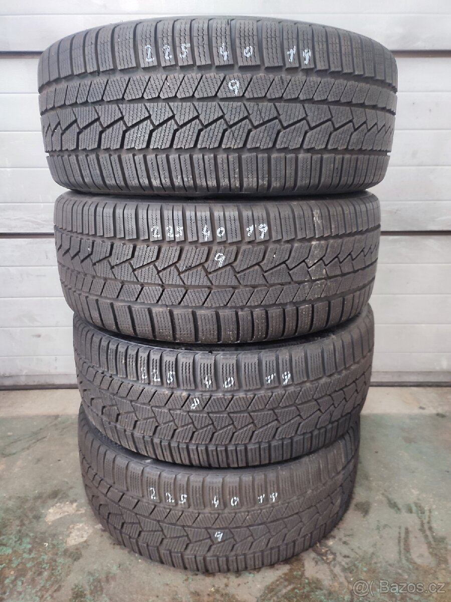 225/40/19 93V ZIMNÍ CONTINENTAL 4X DOT 4218