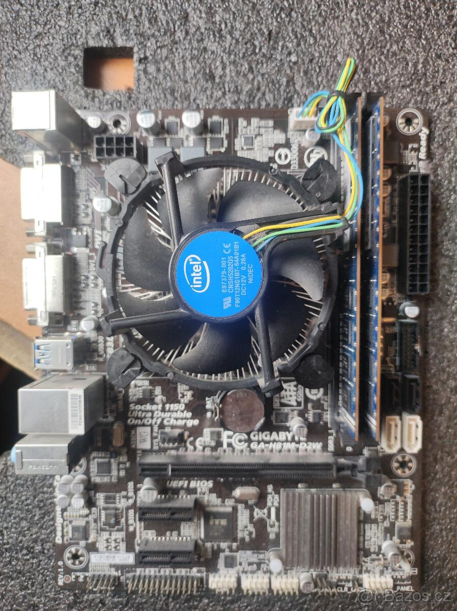 Gigabite Ga-H81M-D2W LGA 1150 Haswell