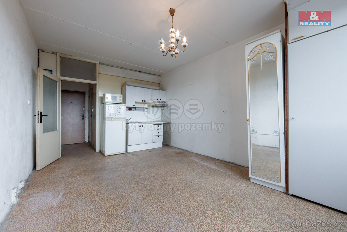 Prodej bytu 1+kk, 22 m², Cheb, ul. Přátelství